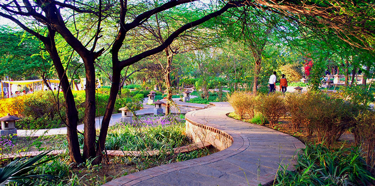 Garden of Five Senses, New Delhi